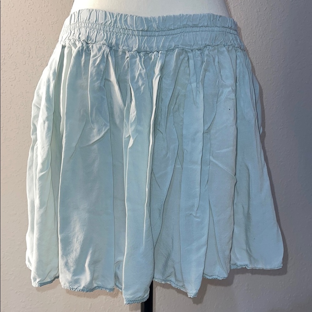 American Eagle Lightweight Blue Mini Skirt Sz OS